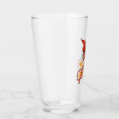 Invincie Supergirl Retro Grafisch Glas (Rechts)