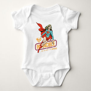 Invincie Supergirl Retro Grafisch Romper