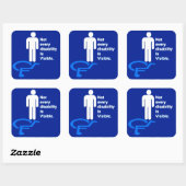 Invisible Disability Stickers (Vel)
