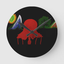 Invisible Girl Trapped in Another Universe Ronde Klok