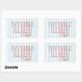 'Invisible Illness Club' Cute Spoonie Sticker (Feuille)