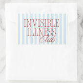 'Invisible Illness Club' Cute Spoonie Sticker (Sac)