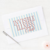 'Invisible Illness Club' Cute Spoonie Sticker (Enveloppe)