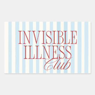 'Invisible Illness Club' Mooie Spoonie Sticker