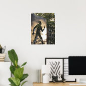 INVISIBLE MAN MONUMENT IN NEW YORK CITY Poster (Bureau à domicile)