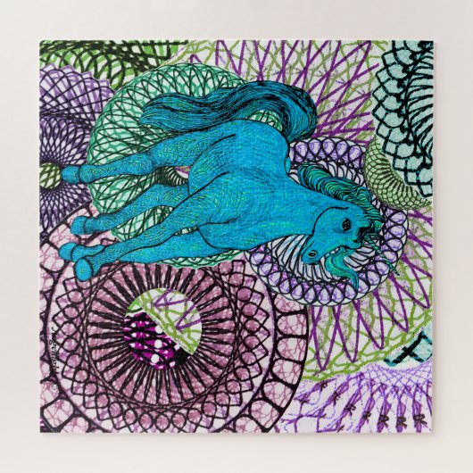 Invisible Unicorn Legpuzzel (Horizontaal)