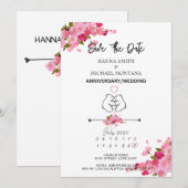 INVITACIÓN ANNIVERSARY / ANIVERSARIO KAART (Voorkant / Achterkant)