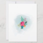 Invitación Baby Shower Canguro Kaart (Achterkant)