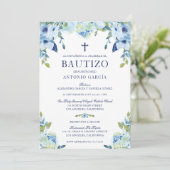 Invitación Bautizo para Niños Spaanse doop Kaart (Staand voorkant)