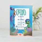 Invitación Birthday invitation (Debout devant)