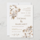 Invitación Boho Wedding Invitation (Devant)