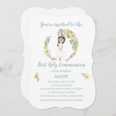 Invitación de Comunión MAITE Kaart (Voorkant / Achterkant)