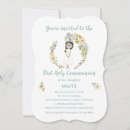 Invitación de Comunión MAITE Kaart