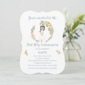 Invitación de Comunión MAITE Kaart (Staand voorkant)