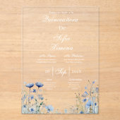 Invitación de quinceañera elegante invitation (Recto)