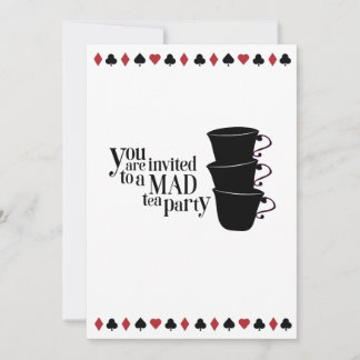 Invitación editable Wonderland Kaart