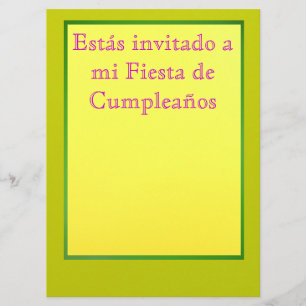 Invitación - Fiesta de Cumpleaños Kaart