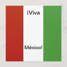 Invitación - Fiesta de Cumpleaños -© Viva México! Kaart