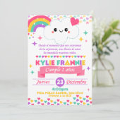 Invitación lluvia de amor kaart (Staand voorkant)