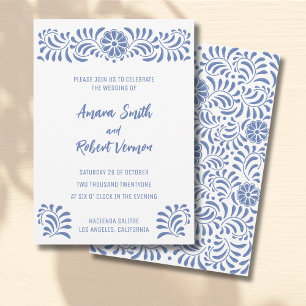 Invitación nupcial de Talavera Aankondiging