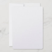 Invitación para boda de oro kaart (Achterkant)