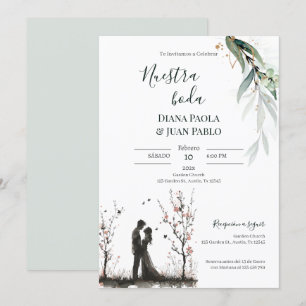 Invitación para Boda español Kaart