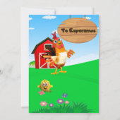 INVITACION PARA NIÑO "Bartolito' Kaart (Achterkant)