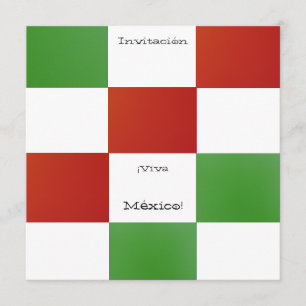 Invitación -© Viva México! - Fiesta de Cumpleaños Kaart