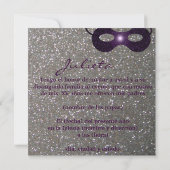 Invitación XV Años Kaart (Achterkant)