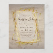 Invitaciones de Boda, budget van de Spaanse wedden (Voorkant)