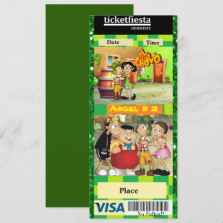 invitacon El chavo del ocho Kaart