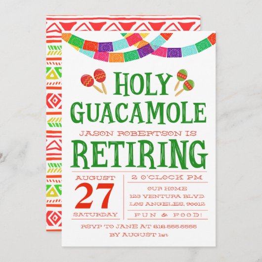 INVITATIE afstuderen PARTIJEN Kaart (Voorkant / Achterkant)