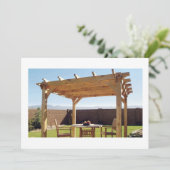 INVITATIE BUITENCELEBRATIE KAART (Staand voorkant)