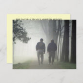 INVITATIE PARTIJEN TERUGWINNING ~ EZ AAN AANPASSIN KAART (Voorkant / Achterkant)