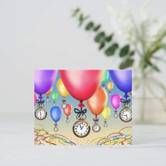 INVITATIE VAN DE PARTIJ VAN DE TERUGTREKKING ~ BAL KAART (Staand voorkant)