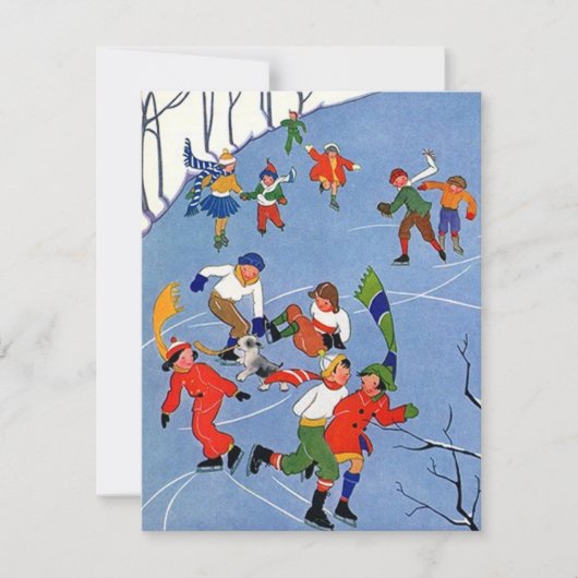 INVITATIE VAN KINDEREN DIE PARTIJEN GEVEN ~ BIRTHD KAART (Voorkant)