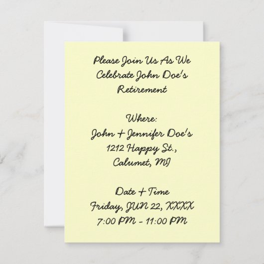 INVITATIE VAN RETIREPARTIJEN GOLFER EZ2 AANGEPAST KAART (Achterkant)