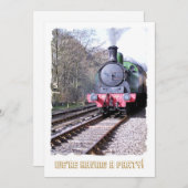 INVITATIE VAN STEAMTREINEN (Voorkant / Achterkant)