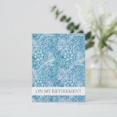 INVITATIE VAN WILLIAM MORRIS-RETIMENT PARTIJ KAART (Staand voorkant)