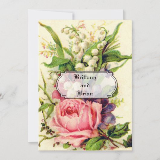 INVITATIE VOOR DE ONTVANGST VAN BLOEDING KAART (Voorkant)