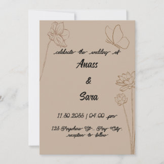 Invitatie wedding kaart