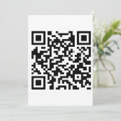 INVITATIECODE KAART (Staand voorkant)