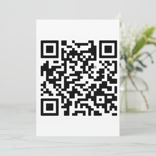 INVITATIECODE KAART (Staand voorkant)