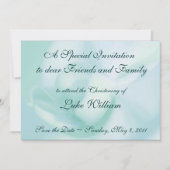 Invitaties Baptism Christening Sjablonen (Voorkant)