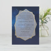 Invitaties in het huwelijk kaart (Staand voorkant)