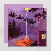 INVITATIES VOOR DE VERPLAATSING VAN SPOORWEGRIDEN KAART (Voorkant / Achterkant)