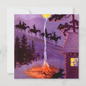 INVITATIES VOOR DE VERPLAATSING VAN SPOORWEGRIDEN KAART (Voorkant)