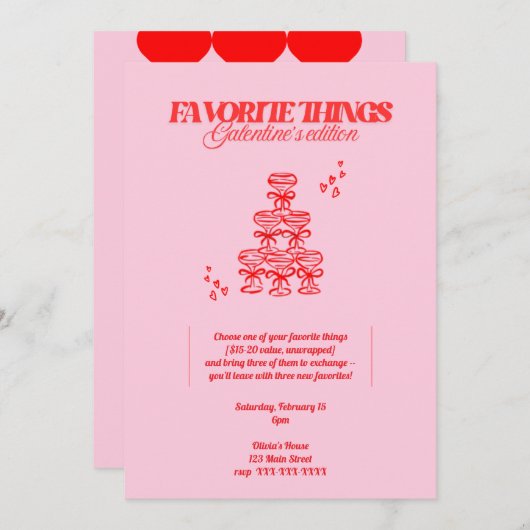 Invitation (Devant / Derrière)