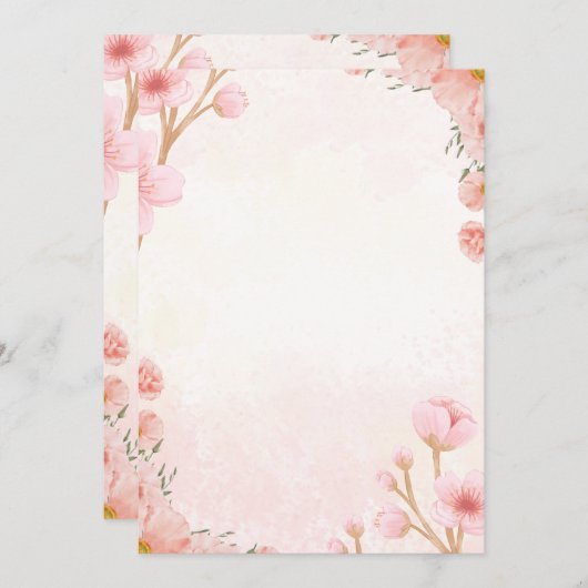 Invitation (Devant / Derrière)