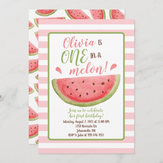 Invitation (Devant / Derrière)